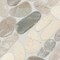 Daltile Pebble Oasis Natural Stone Striped Pebble Mosaic 11in x 11in in Tumbled Coal, 11PK PB33STRPPBLMSTM - alternate 3