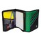 Case It Z-System 2-in-1 Zipper Binder, 3 Rings (x2), 1.5" Capacity (x2), 11 x 8.5, Black/Gray Accents Z-176 BLK - alternate 2