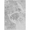 Homeroots 10' X 14' Gray Silver And Ivory Nautical Washable Indoor Outdoor Area Rug 581508 - alternate 3