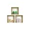 Homeroots Set of Three May Faux Niche 3D Peel and Stick Wall Decals, 3PK 565420 - alternate 1