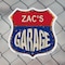 Signmission Zac's Garage, 12 Inch X 12 Inch, Plastic Sign SHI-P-12-383-ZAC - alternate 2