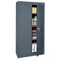 Sandusky Lee Storage Cabinet, 72 in H, 30 in W, 18 in D, Swing, Keyed, Charcoal, 3 Shelves VF31301866-02 - alternate 3