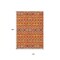 Homeroots 10' X 14' Orange Blue And Purple Geometric Washable Indoor Outdoor Area Rug 612213 - alternate 4