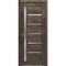 Sartodoors Solid French Door Frosted Glass Oak 36x80 Solid Core Modern Interior QUADRO4088ID-AKA-36 - alternate 1