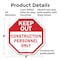 Signmission Keep Out Construction Personnel Onl, 6 Inch X 6 Inch, Plastic Sign OC-P-6-68 - alternate 4