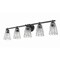 Z-Lite Andree Matte Black 5 Light Vanity 1960-5V-MB - alternate 2