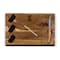 Picnic Time Family Of Brands NCAA Illinois Fighting Illini Delio Cheese Board and Knife Set - Charcuterie Board Set 833-00-512-213-0 - alternate 1
