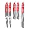 Milwaukee Tool SAWZALL Carbide Demolition Wood and Metal Cutting Reciprocating Saw Blade Set (5-Piece) 49-22-5505 - alternate 1