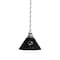Holland Bar Stool Co San Jose Sharks Pendant Light, Chrome Fixture BL1CHSJShar - alternate 1