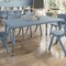 Flash Furniture Commercial Plastic Adjustable Height Classroom Activity Table-Dusty Blue, 48x24 YU-YCX-001-2-RECT-TBL-DSTYBL-GG - alternate 3
