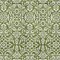 Homeroots 3' X 5' Olive Green And Ivory Damask Washable Indoor Outdoor Area Rug 595175 - alternate 3