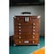 Gerstner 6-Drawer Dark Oak Collector’s Chest GI-T16-D - alternate 4