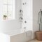Zenith Zenna Home Plastic 12'' x 97'' Shower Caddy 2153WW2 - alternate 2