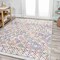 Jonathan Y Arta Moroccan Vintage Geometric Multi/Cream 3 ft. x 5 ft. Area Rug MOH106C-3 - alternate 4
