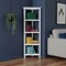 Homeroots White Solid Wood Corner Bookcase 379944 - alternate 2