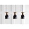 Jonathan Y Edison 33.25" Linear 3-Light Metal Linear LED Pendant, Black/Brass Gold JYL6138A - alternate 3
