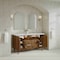 James Martin Vanities Laurent 60" Double Vanity, Honey Oak w/ 3 CM Ethereal Noctis Silestone Top 545-V60D-HNO-3ENC - alternate 2