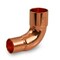 Everflow CxC Short Radius Copper Reducing Elbow Fitting with 2 Solder Cups 1/2''x3/8'' CCRN1000 - alternate 1