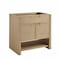 James Martin Vanities Solene 36" Single Vanity, Seaside Oak, w/ 3 CM Phantome Eclos Top D225-V36-SSO-3PHT - alternate 2