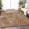 Homeroots 5' X 8' Brown And Beige Geometric Washable Indoor Outdoor Area Rug 595110 - alternate 2