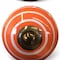 Homeroots 1.5" X 1.5" X 1.5" Bronze White And Orange Knobs, 8PK 321657 - alternate 2