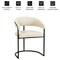 Leisuremod Aero Collection Modern Dining Chair in Taupe, 2PK AC23TP2 - alternate 2
