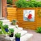 Trademark Fine Art Outdoor Canvas Art Danhui Nai 'Red White and Bloom' Wall Art for Patios, or Gardens WAP33673-OC1414WR - alternate 3