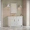 James Martin Vanities Bellshire 48" Single Vanity, Bright White w/ 3 CM Tajnar Eclos Top 660-V48-BW-3TJR - alternate 3