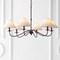 Jonathan Y Phoebe 41.5" 6-Light Grand French Country Farmhouse Adjustable Swooping Arm Candle-Style Metal LED C JYL7624A - alternate 4