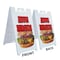 Signmission Angus Burgers, A-Frame & 2 Decals Installed, Heavy-Duty Plastic Frame SBHD-D-2436-Angus Burgers - alternate 3