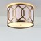 Jonathan Y Hex 2-Light 12.5 in. Metal LED Flush Mount, Brass Gold JYL3501A - alternate 3
