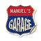 Signmission Manuel's Garage, 12 Inch X 12 Inch, Vinyl Decal SHI-D-12-383-MANUEL - alternate 1