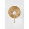 Troy Lighting Ahmad 1 Light Wall Sconce, Vintage Gold Leaf, 10.5 In x 14.25 In B2614-VGL - alternate 2