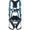 Miller Premium Breathable Full-Body Harness w/Steel Hardware, 5 Points of Adjustment, Back/Front/Side D-Ring ACF-QCBDP23XB - alternate 2