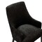 Manhattan Comfort Beever Chenille Wood Armchair in Black DC103AR-BK - alternate 1