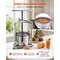 Vevor 1.6 Gallon/6L Fruit Wine Press Stainless Steel Manual Juice Maker Handle SFP-6L-AL - alternate 2