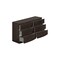 Homeroots 32" Exquisite Wenge High Gloss Dresser 329626 - alternate 3