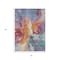 Homeroots 3' X 5' Orange Red And Teal Blue Abstract Washable Indoor Outdoor Area Rug 615614 - alternate 5