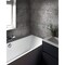 Apollo Tile Silver 10.8 in x 11.5 in Glass Glossy Floor and Wall Mosaic Tile 8.63 sqft/case, 10PK APLAHX8807A - alternate 2