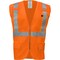 Ironwear Class 2 Hi Vis Reflective Modacrylic CAT 2 Flame Resistant Safety Vest, Orange, Large 1253FR-OZ-RD-LG - alternate 1