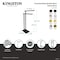 Kingston Brass 32-7/16" Freestanding Pedestal 2-Tier L-Shape Towel Rack, Polished Brass SCC6032 - alternate 2