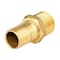 Water Source Pipe Adapter, 1 in, MNPT x Barb, Brass MA100NL - alternate 2