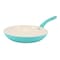 Martha Stewart Everyday Rexford 9.5 Inch Ceramic Nonstick Aluminum Frying Pan in Teal 141008.01 - alternate 1