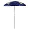 Picnic Time Family Of Brands NCAA Georgia Tech Yellow Jackets Outdoor Canopy Sunshade Beach Umbrella 5.5' 822-00-138-194-0 - alternate 1