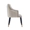 Manhattan Comfort Eda Wood  Armchair in Light Gray DC1677-3 - alternate 2