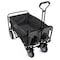 Pure Garden Collapsible Wagon Grocery Cart on Wheels Portable Beach Wagon, Folding Garden/Shopping Cart 50-LG1500 - alternate 3