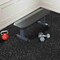 Southern Oaks 18in x 18in Black Rubber Tiles & Edges with White Flake 49234 - alternate 3