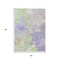 Homeroots 3' X 5' Lavender Mint Green And Beige Abstract Washable Indoor Outdoor Area Rug 618544 - alternate 2