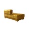 Homeroots Mustard Velvet U Shaped Three Piece Sofa and Chaise Sectional With Toss Pillows 643885 - alternate 2