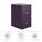 Space Solutions 14.25 in W 2 Drawer Vertical File Cabinet, Midnight Purple 25273 - alternate 6